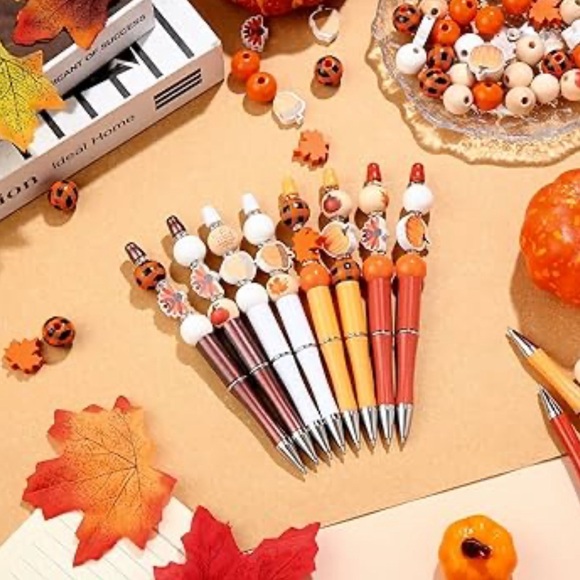 One 2 pc set Handmade Refillable Theme Pens - Picture 4 of 15